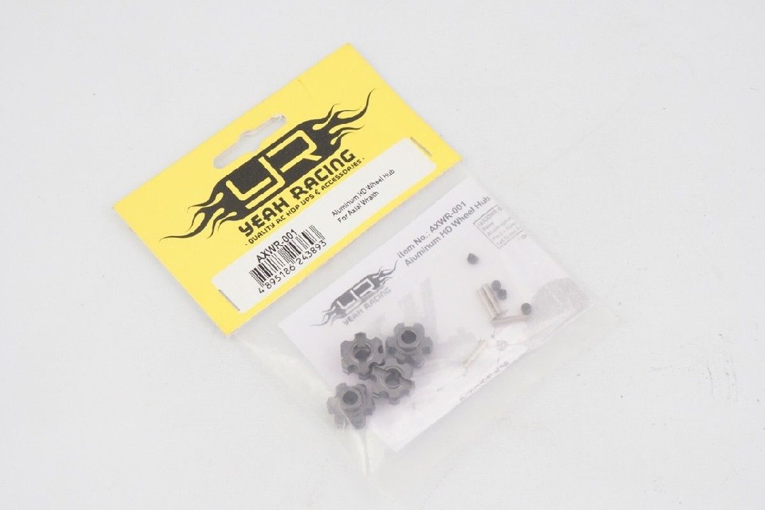 Yeah Racing Axial Wraith Aluminum Wheel Hex Hub (Grey)