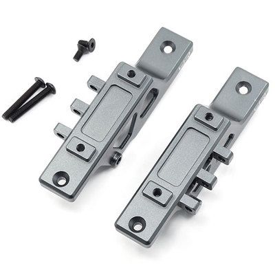 Yeah Racing Axial Wraith Aluminum Front Rear Link Mount (Grey)